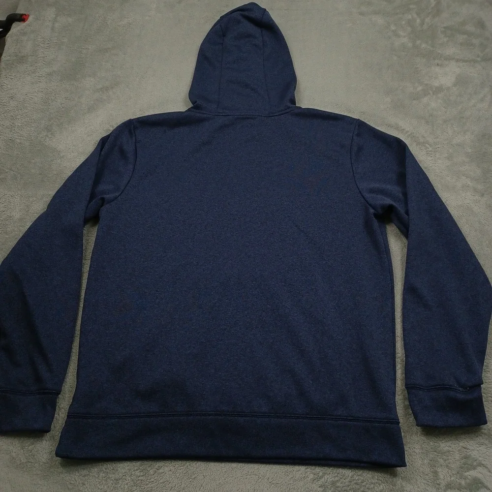 North Face Sweater Mens Large Blue Pullover Outdoor Logo Casual